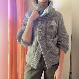 G-Star Gray Women's Cardigan Sweater
